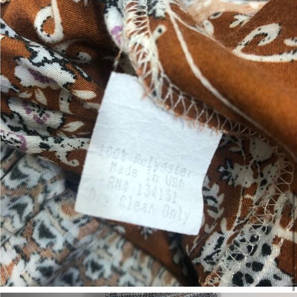 Anthropologie Otis and MacLain Florence bohemian printed wide leg pants - Picture 7 of 8